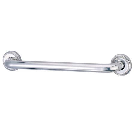Laurel Contemporary Grab Bar, 33-1/16" L, 17 ga. Brass, Polished Chrome DR814161